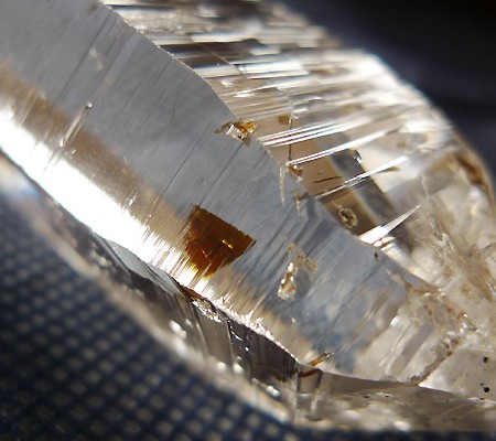 ヒマラヤ水晶原石透明・ミラー水晶004-15