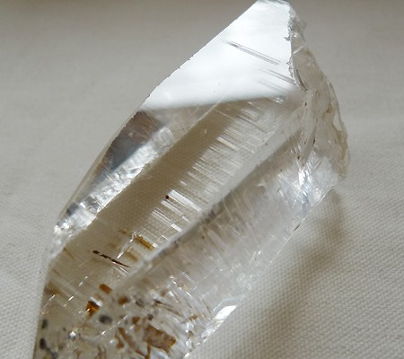 ヒマラヤ水晶原石透明・ミラー水晶004-4