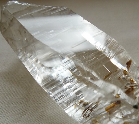 ヒマラヤ水晶原石透明・ミラー水晶004-6