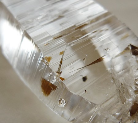 ヒマラヤ水晶原石透明・ミラー水晶004-9