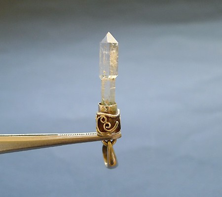 ヒマラヤ水晶ペンダント小水晶012-4