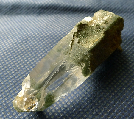 ヒマラヤ水晶原石緑泥石入り026-6