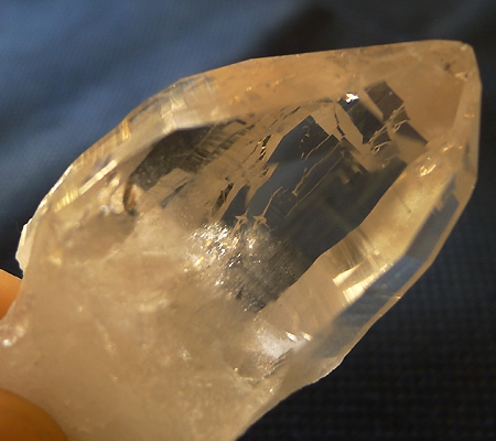 ヒマラヤ水晶原石ミラー水晶013-6